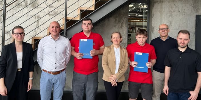 Wir gratulieren zum erfolgreichen Ausbildungsabschluss