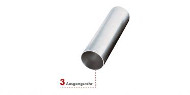 3 Ausgangsrohr