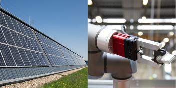 Solarhalle / Prüfroboter